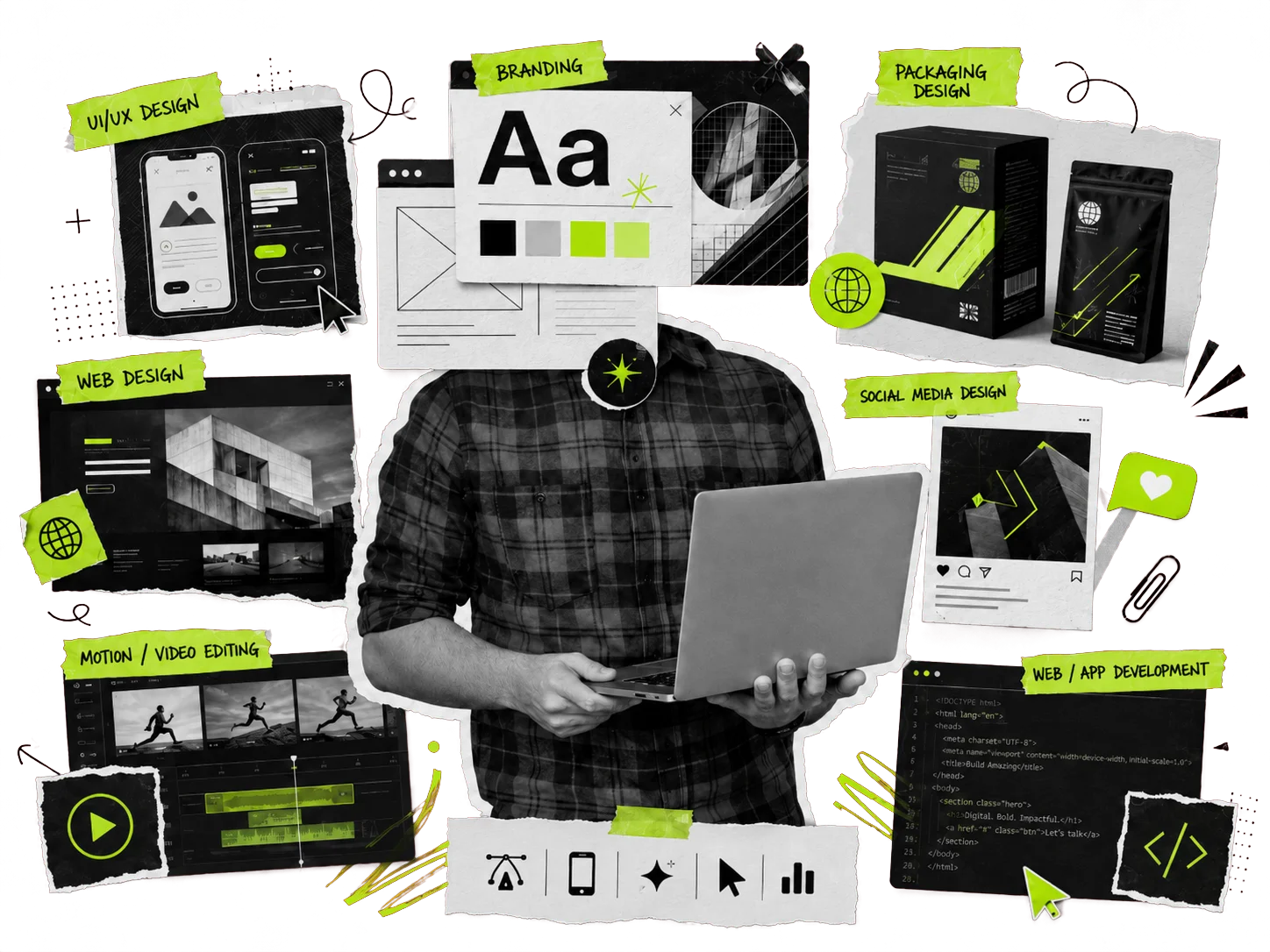 Design Services Collage